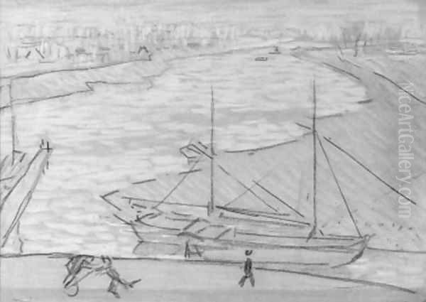 View on the river Waal - view 1