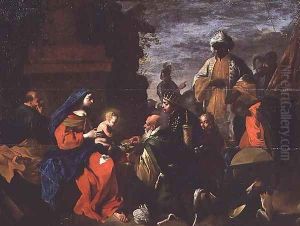 The Adoration of the Magi, c.1640-45 by Jean Tassel