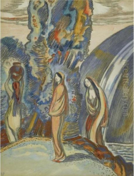 Frauen An Der Quelle (women By A Spring) - view 1