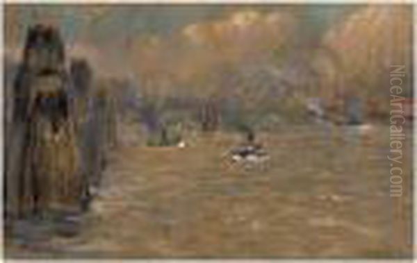 View Of The Harbour Of Hamburg - view 1