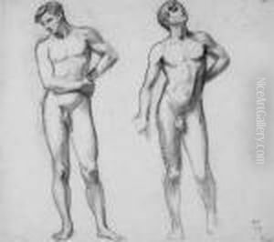 Junglinge by Ludwig Von Hofmann