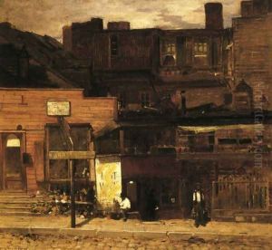 Duane Street, New York by Louis Comfort Tiffany