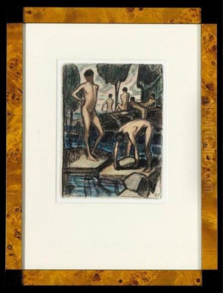 Figures In A Landscape - view 1