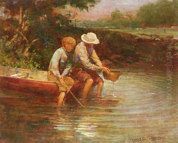 Boys Fishing - view 1
