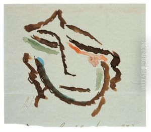 Geneigter Kopf by Alexei Jawlensky