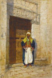 Arabian Subject by Louis Comfort Tiffany