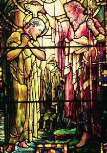The Baptism of Jesus by Louis Comfort Tiffany