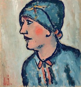 Portrait Von Frau Tony Kirchhoff