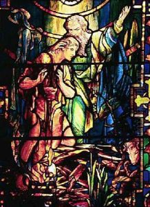 Abraham and Isaac by Louis Comfort Tiffany