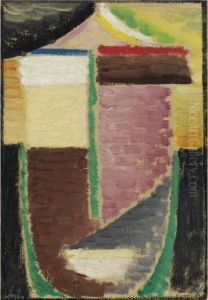 Abstrakter Kopf (abstract Head) by Alexei Jawlensky