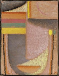 Abstrakter Kopf: Parthenon by Alexei Jawlensky