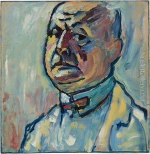 Selbstbildnis (self-portrait) by Alexei Jawlensky