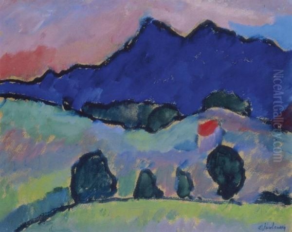 Blauer Berg - view 1