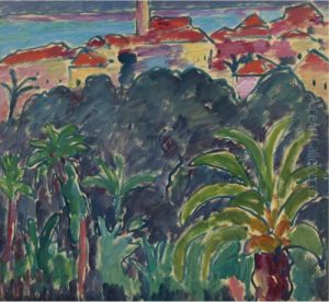Sudliche Landschaft, Bordighera (southern Landscape,bordighera) by Alexei Jawlensky