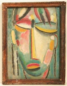 Frauenkopf by Alexei Jawlensky