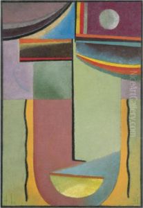 Abstrakter Kopf (abstract Head) by Alexei Jawlensky