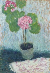 Rosa Geranien by Alexei Jawlensky