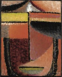 Abstrakter Kopf (abstract Head) by Alexei Jawlensky