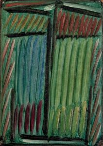 Meditation: Grun Und Blau by Alexei Jawlensky