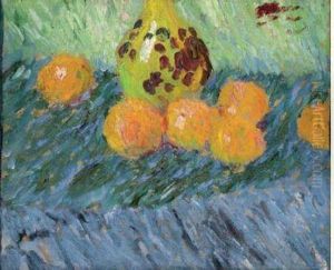 Nature Morte Aux Oranges, Vers 1902 by Alexei Jawlensky