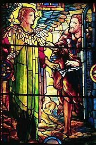 The Release of Peter by Louis Comfort Tiffany