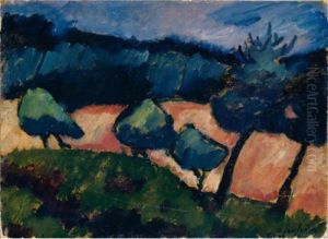 Baume Und Dunen In Prerow (trees And Dunes In Prerow)