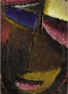 Kleiner Abstrakter Kopf (small Abstract Head) by Alexei Jawlensky