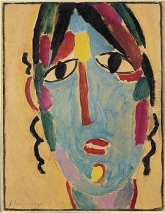 Mystischer Kopf: Andenmadchen (mystical Head: Andean Girl)