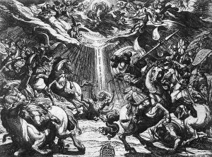 The Conversion Of Paul by Antonio Tempesta