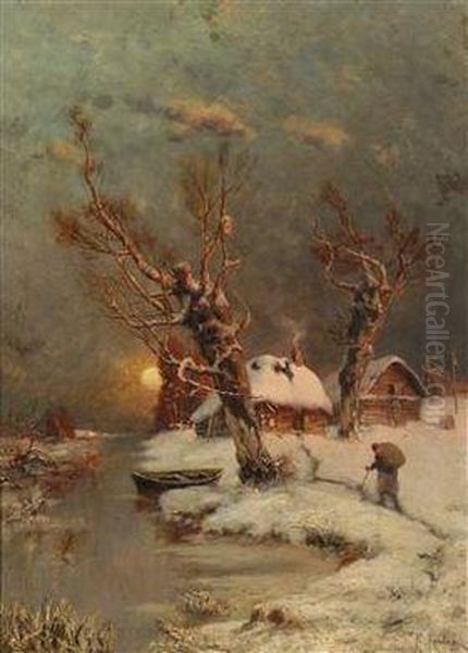 Romantic Winter Landscape - view 1