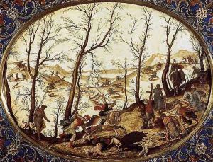 The Death of Adonis c. 1593 by Antonio Tempesta