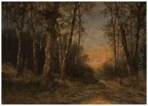 Sunset by Iulii Iul'evich (Julius) Klever
