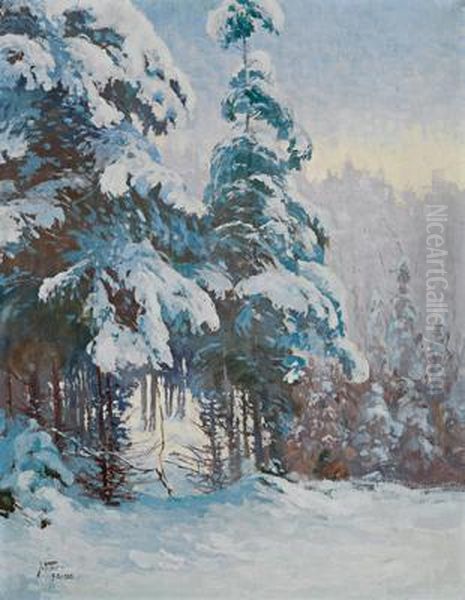 Circle A Winter Landscape - view 1