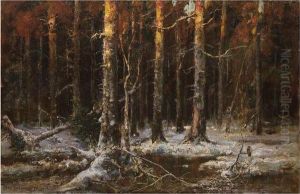 Sketch For 'depth Of The Forest"". Sketch For 'depth Of The Forest"".