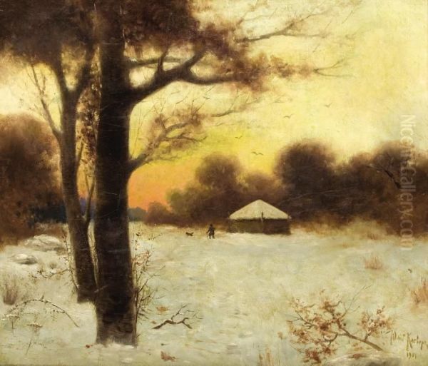 Winter Cottage - view 1