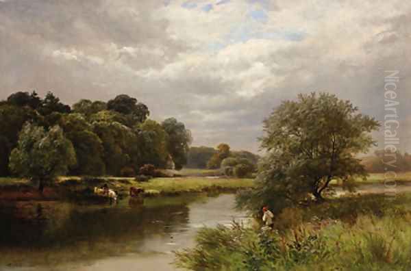 The Trent near Anchor Church - view 1