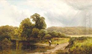 A ford on the Trent near Kings Mill