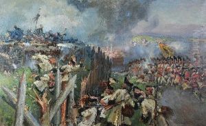 Bitwa O Belgrad by Wojciech Von Kossak