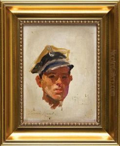 Portret Oficera by Wojciech Von Kossak