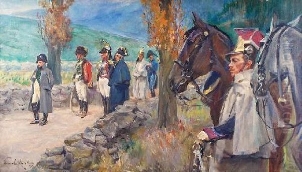 Napoleon Z Sztabem Oficerow - view 1