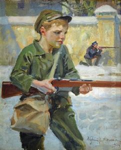 Lwowskie Orlatko by Wojciech Von Kossak