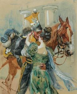 Powitanie by Wojciech Von Kossak