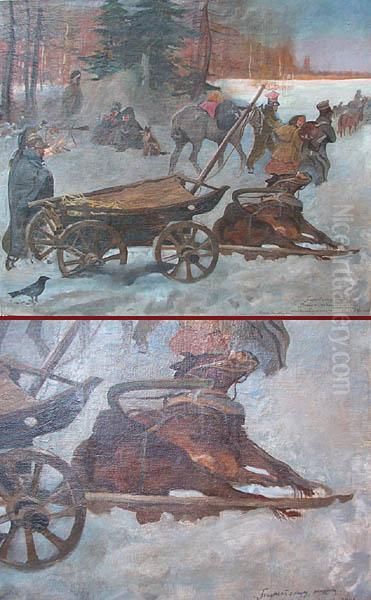 Fragment Panoramy - Berezyna, 1894-1896 - view 1