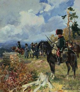 Napoleon Z Wojskiem by Wojciech Von Kossak