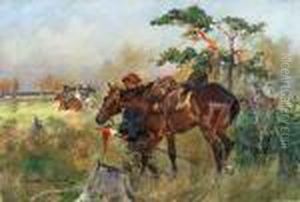 Ulan Przy Koniu,1921 Ulan Przy Koniu,1921