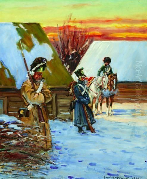Napoleon 's Troops In Poland - view 1