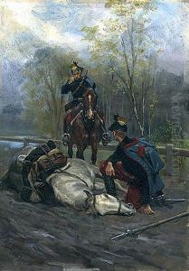 Ulani Austriaccy 1885 by Wojciech Von Kossak
