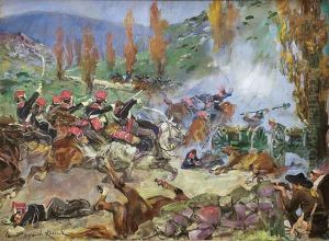 Bitwa by Wojciech Von Kossak