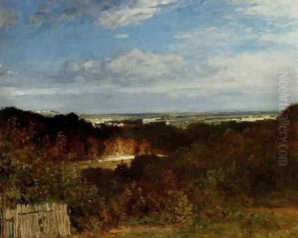 A View Towards The Seine From Suresnes - view 1