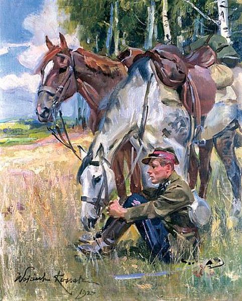 Odpoczynek Ulana, 1927 R. - view 1